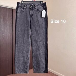 Time and Tru Women's Tuxedo Jeans, 30" Inseam, Size 10